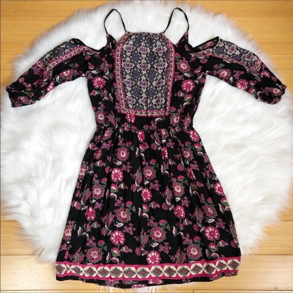 Urban Outfitters Boho Floral Dress XS - Picture 2 of 8